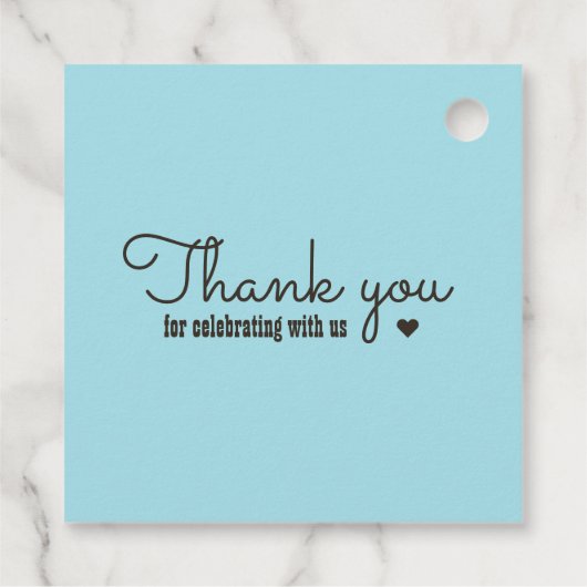 Westerne Cowboy Boots Monogram Land Weddenschap Bedankjes Labels (Achterkant)