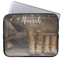 Westerne Cowboy Boots Rustic Barn Monogram