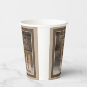 Westerne Cowboy Boots Rustic Barn Monogram Papieren Bekers (Rechts)