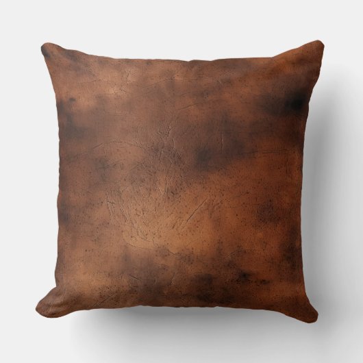 Westerne Cowboy Brown Kussen (Voorkant)