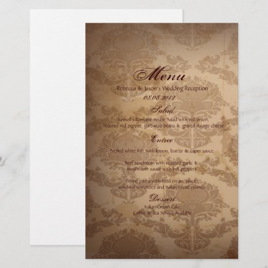 westerne Cowboy bruiloft met een bijtende vogel (Voorkant / Achterkant)