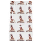 Westerne cowboy Calf Roping Gift Bag Klein Cadeauzakje (Voorkant)