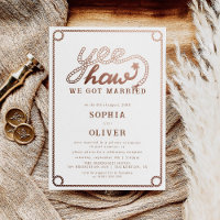 Westerne Cowboy Country bruiloft Elopement