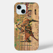 Westerne Cowboy Country Horse Riding Case-Mate iPhone Case (Achterkant)