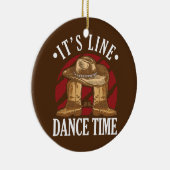 Westerne Cowboy Cowboy Boots Dance Shoes... Het is Keramisch Ornament (Rechts)