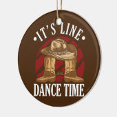 Westerne Cowboy Cowboy Boots Dance Shoes... Het is Keramisch Ornament (Links)