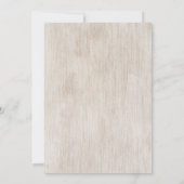 Westerne cowboy cowgirl gemeenschappelijke verjaar kaart (Achterkant)