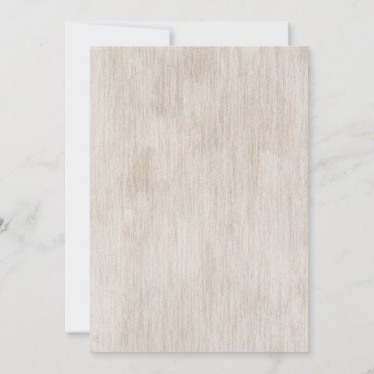 Westerne cowboy cowgirl gemeenschappelijke verjaar kaart (Achterkant)