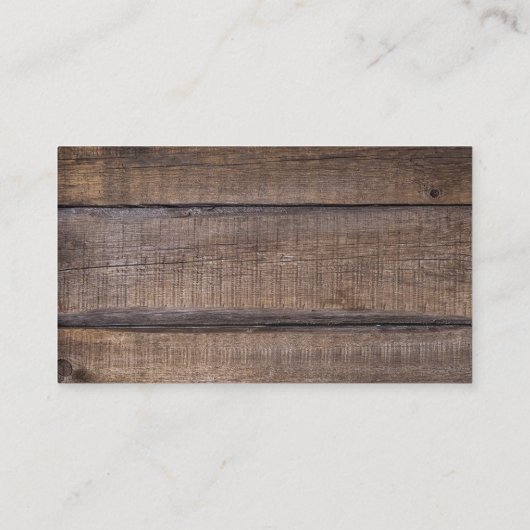 Westerne Cowboy Cowgirl Hoefijzer Wagon Wiel Visitekaartje (Achterkant)