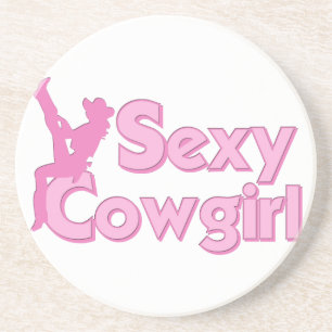 Westerne Cowboy Cowgirl Horse Barn Rodeo Onderzett Zandsteen Onderzetter