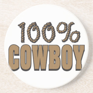 Westerne Cowboy Cowgirl Horse Barn Rodeo Onderzett Zandsteen Onderzetter