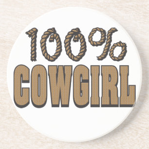 Westerne Cowboy Cowgirl Horse Barn Rodeo Onderzett Zandsteen Onderzetter