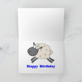 Westerne Cowboy Cowgirl Rodeo Mutton Bustin Kaart (Binnen)