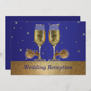 Westerne Cowboy Cowgirl Wedding Invite Recepeption Kaart