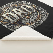 Westerne Cowboy DAD Vaderdag Sherpa Deken (3/4)