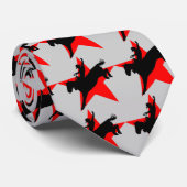 Westerne cowboy draag Rodeo Stars Mode Stropdas Ki (Opgerold)