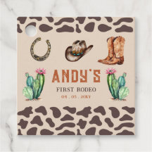 Westerne Cowboy eerste Rodeo Boys Verjaardag