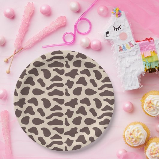 Westerne Cowboy eerste Rodeo Boys Verjaardag Papieren Bordje (Feest)