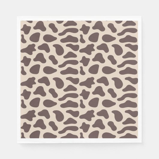 Westerne Cowboy eerste Rodeo Boys Verjaardag Servet (Voorkant)