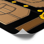 Westerne Cowboy Halloween Boys Kinder Poster (Hoek)