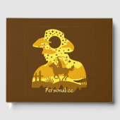 Westerne Cowboy Horse Lasso Wild West Gastenboek (Voorkant)