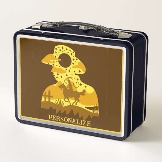 Westerne Cowboy Horse Lasso Wild West - Gepersonal (Achterkant)