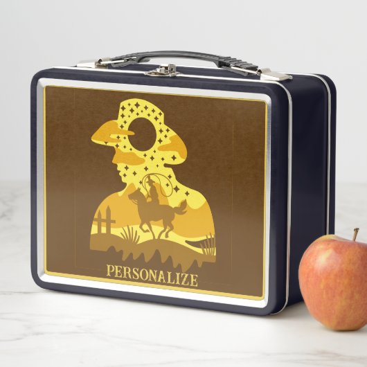 Westerne Cowboy Horse Lasso Wild West - Gepersonal (In situ)