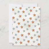 Westerne Cowboy Howdy-Ween Party Halloween Kaart (Achterkant)