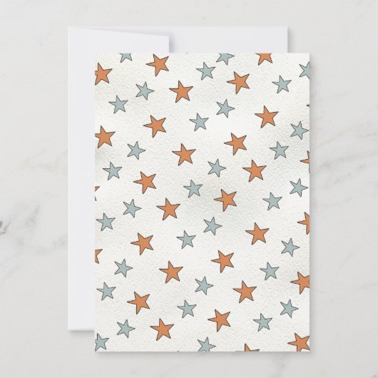 Westerne Cowboy Howdy-Ween Party Halloween Kaart (Achterkant)