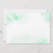 Westerne Cowboy Kerst Hoedown Party Kaart (Achterkant)