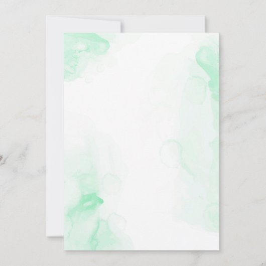 Westerne Cowboy Kerstfeest Bedankkaart (Achterkant)