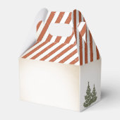 Westerne Cowboy Kerstmis Bedankdoosjes (Achterkant)