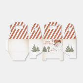 Westerne Cowboy Kerstmis Bedankdoosjes (Uitgevouwen)