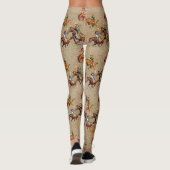 Westerne Cowboy-Kinderen op paarden Leggings (Achterkant)