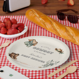 Westerne Cowboy Kleding Baby shower Papieren Bordje
