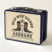 Westerne Cowboy laarzen ADD NAAM Sheriff Spurs Sal (Achterkant)