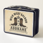 Westerne Cowboy laarzen ADD NAAM Sheriff Spurs Sal (Voorkant)