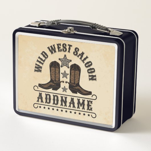 Westerne Cowboy laarzen ADD NAAM Sheriff Spurs Sal (Voorkant)
