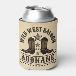 Westerne Cowboy laarzen ADD NAAM Sheriff Spurs Sal Blikjeskoeler