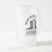 Westerne Cowboy laarzen ADD NAAM Sheriff Spurs Sal Matglas Bierpul (Voorkant rechts)