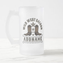 Westerne Cowboy laarzen ADD NAAM Sheriff Spurs Sal