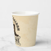 Westerne Cowboy laarzen ADD NAAM Sheriff Spurs Sal Papieren Bekers (Links)