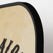 Westerne Cowboy laarzen ADD NAAM Sheriff Spurs Sal Pickleball Paddle (Links Detail)