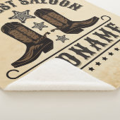 Westerne Cowboy laarzen ADD NAAM Sheriff Spurs Sal Sherpa Deken (3/4)