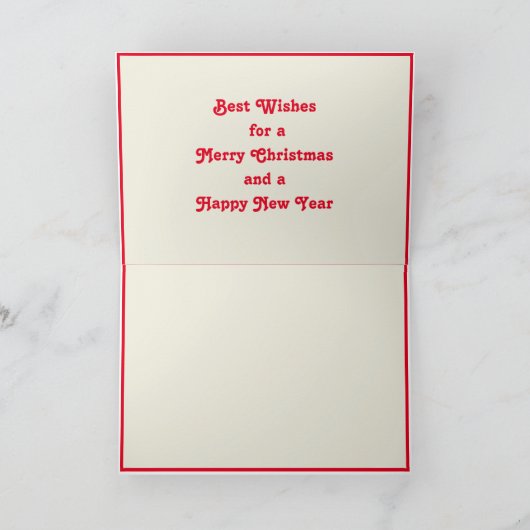 Westerne Cowboy Laarzen Bloemen Koeienhuid Kerst Kaart (Binnen)