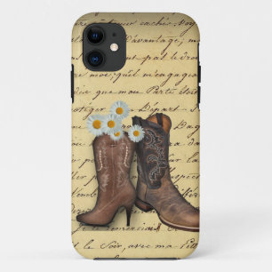 Westerne Cowboy laarzen romantische iphone5hoesje Case-Mate iPhone Case
