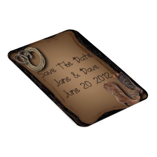 westerne cowboy laarzen voor bruiloft magneet (Rechterzijde)