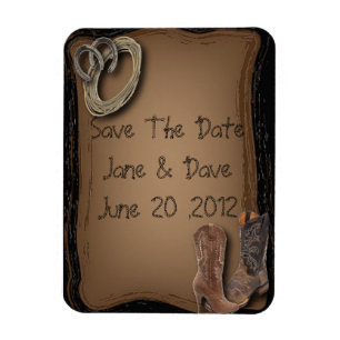 westerne cowboy laarzen voor bruiloft magneet