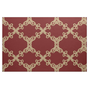 Westerne Cowboy Lasso Print Stof