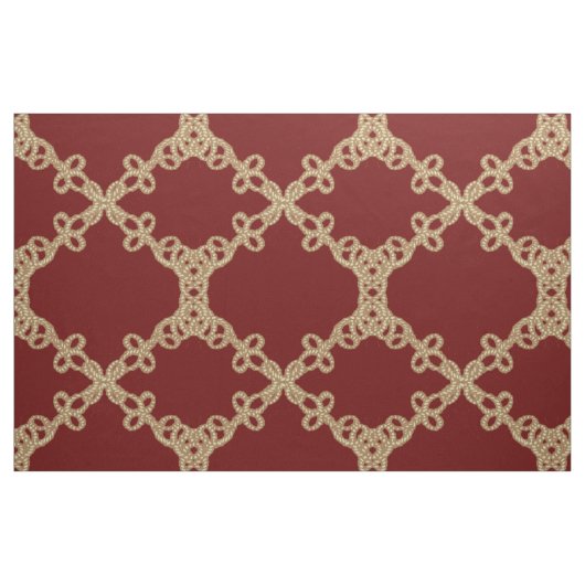 Westerne Cowboy Lasso Print Stof (Fat Quarter)